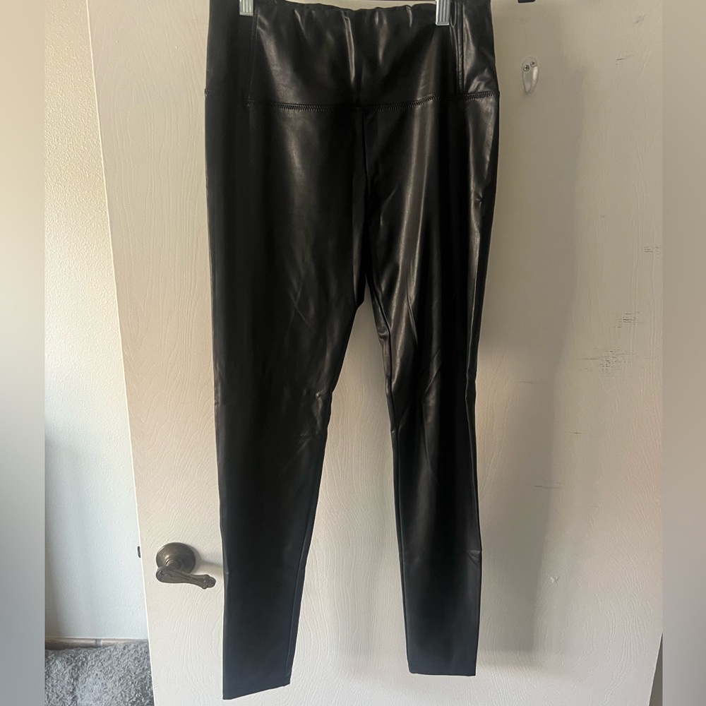 Leather pants skinny